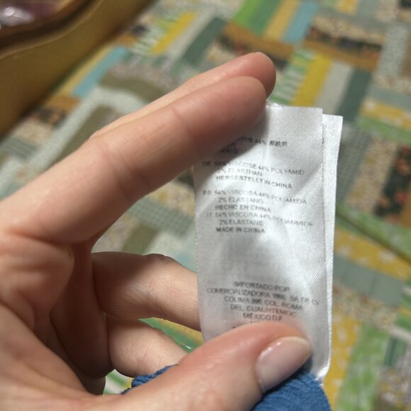 Sandro Blue Cap Sleeve Sweater - Picture 5 of 7